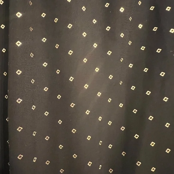 Gold Diamond dots Long Sleeve Dress - Picture 5 of 5